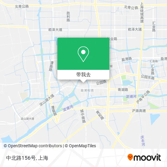 中北路156号地图