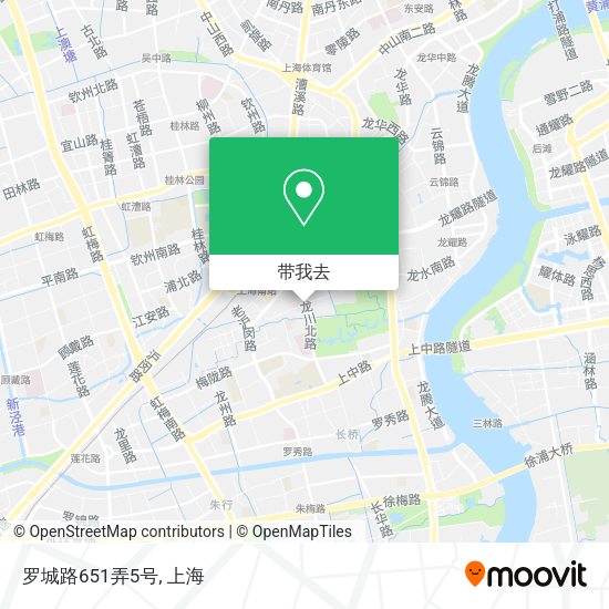 罗城路651弄5号地图