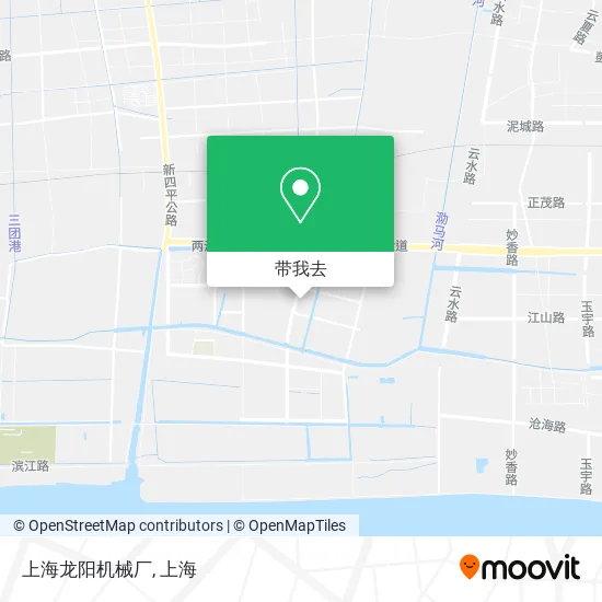 上海龙阳机械厂地图
