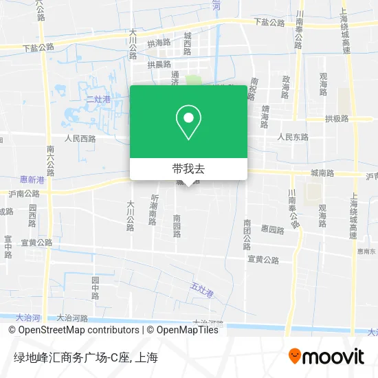 绿地峰汇商务广场-C座地图