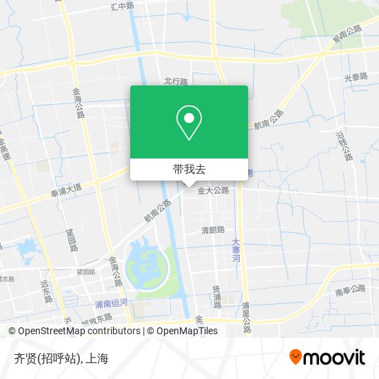 齐贤(招呼站)地图