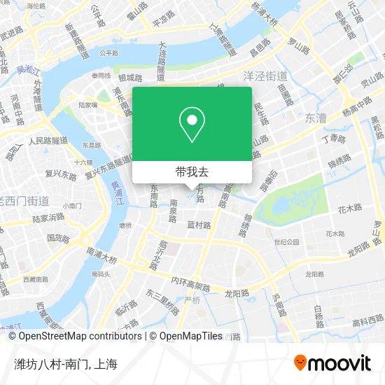 潍坊八村-南门地图