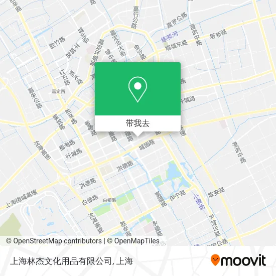 上海林杰文化用品有限公司地图