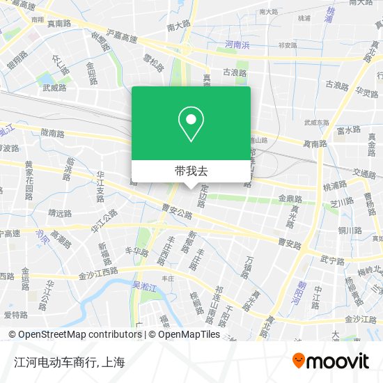 江河电动车商行地图