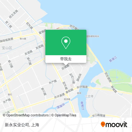 新永实业公司地图