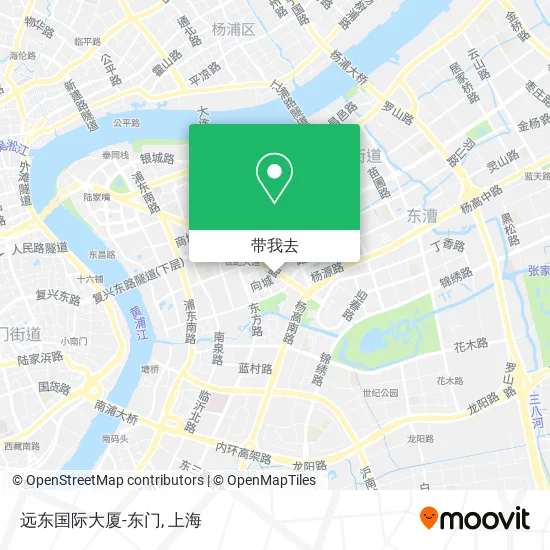 远东国际大厦-东门地图