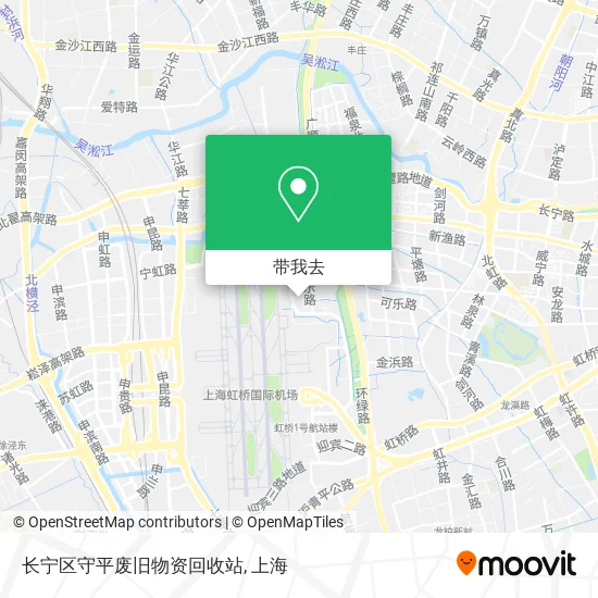 长宁区守平废旧物资回收站地图