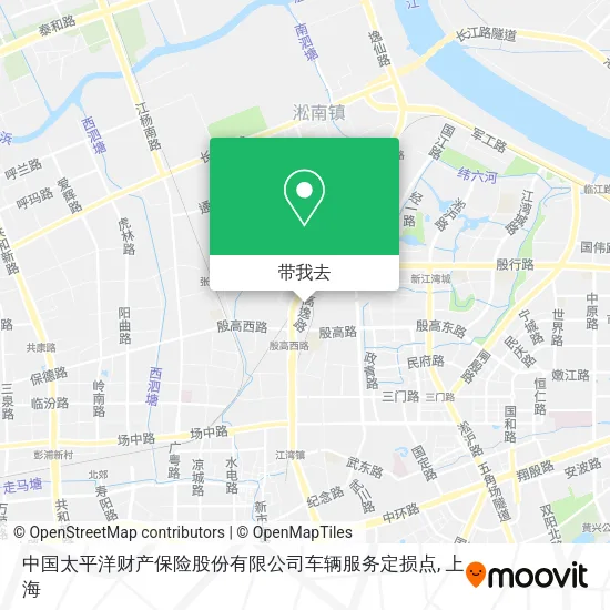 中国太平洋财产保险股份有限公司车辆服务定损点地图