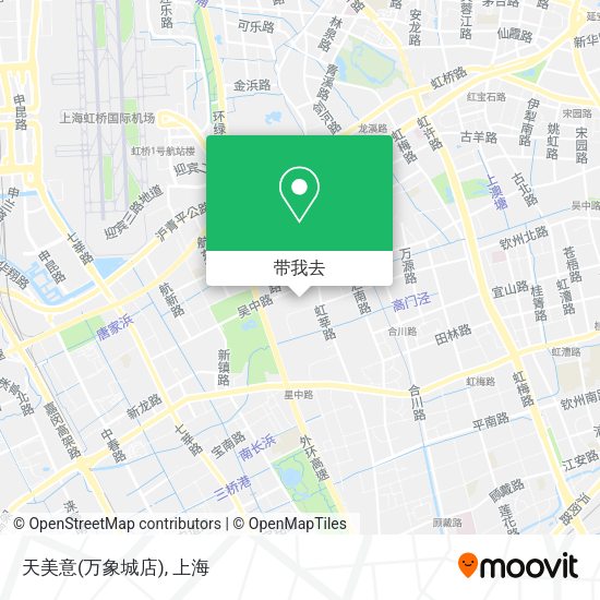 天美意(万象城店)地图