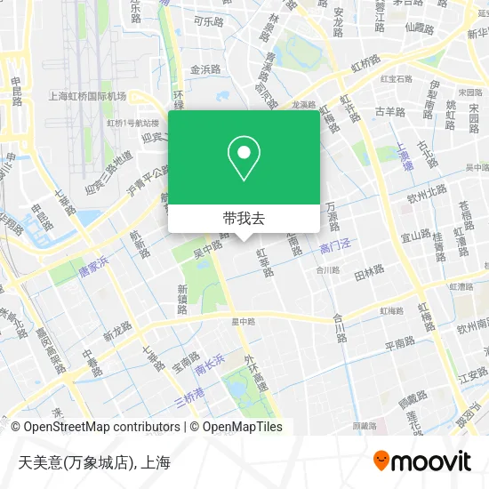 天美意(万象城店)地图