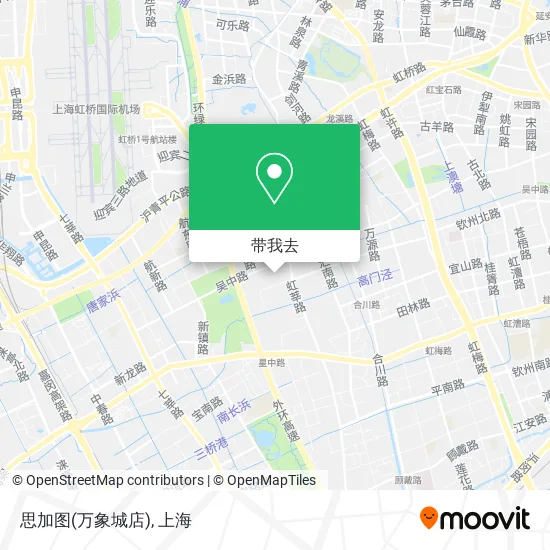 思加图(万象城店)地图