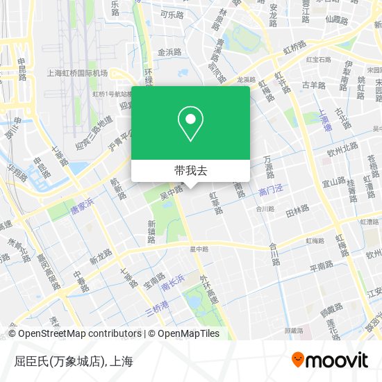 屈臣氏(万象城店)地图
