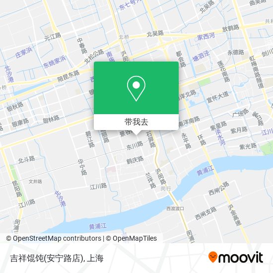 吉祥馄饨(安宁路店)地图