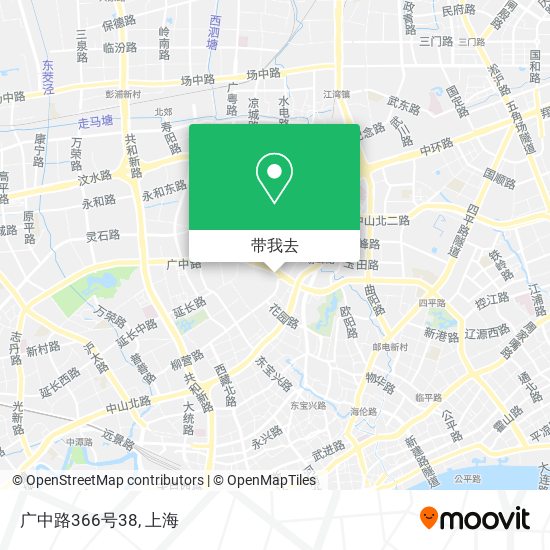 广中路366号38地图