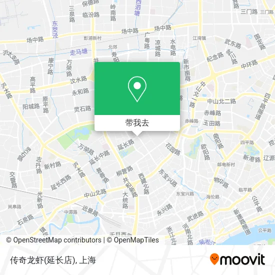 传奇龙虾(延长店)地图