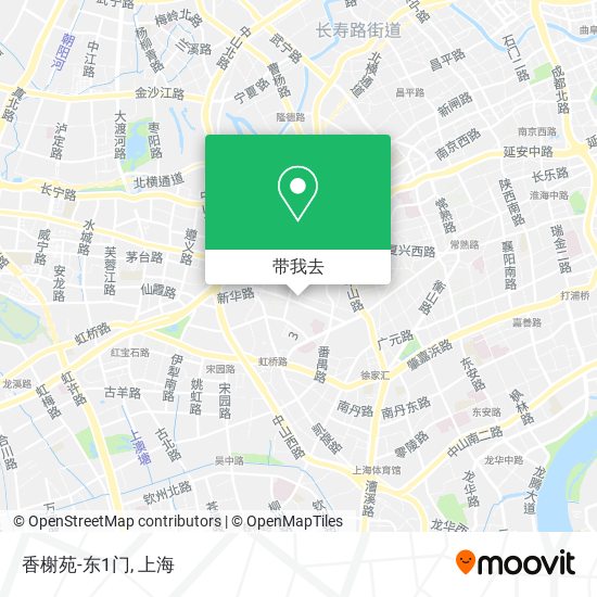 香榭苑-东1门地图