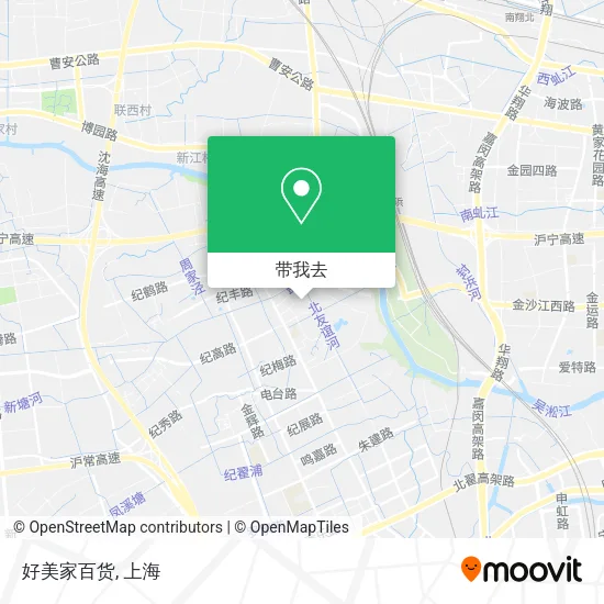 好美家百货地图