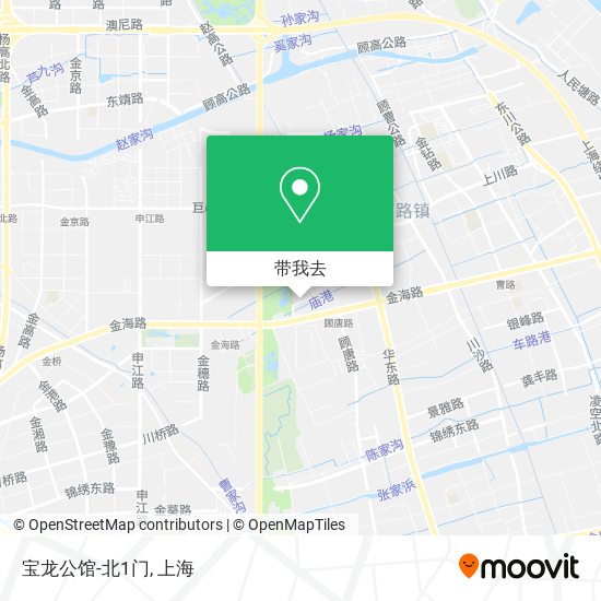 宝龙公馆-北1门地图