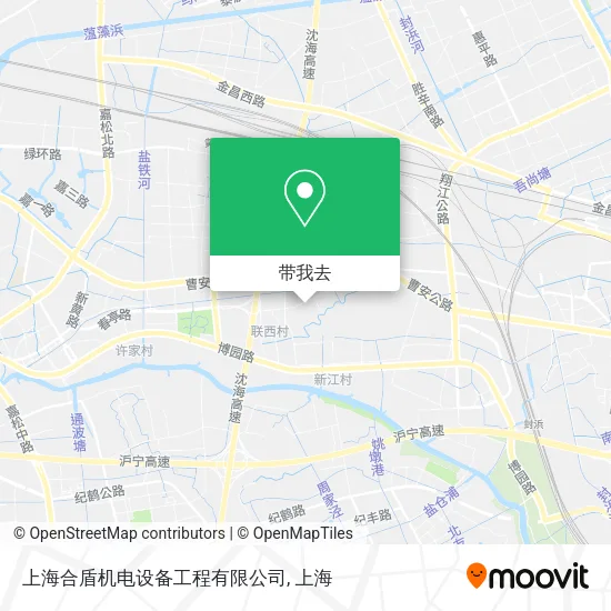 上海合盾机电设备工程有限公司地图