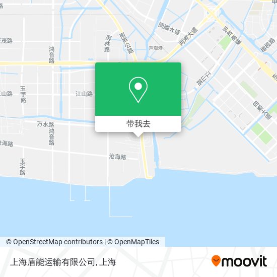 上海盾能运输有限公司地图