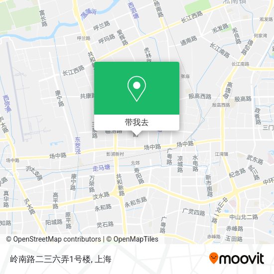 岭南路二三六弄1号楼地图