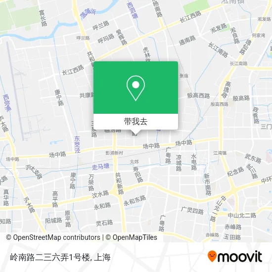岭南路二三六弄1号楼地图