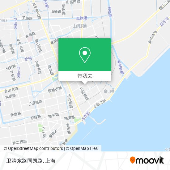 卫清东路同凯路地图