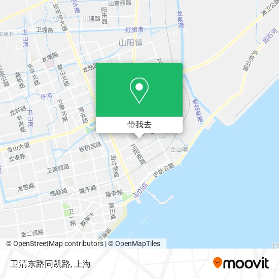 卫清东路同凯路地图