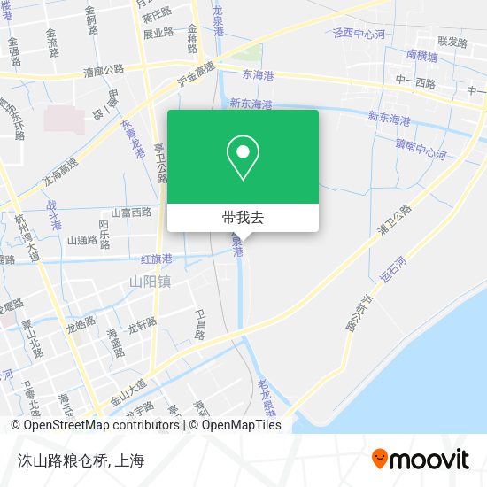 洙山路粮仓桥地图