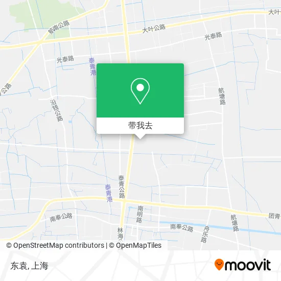 东袁地图