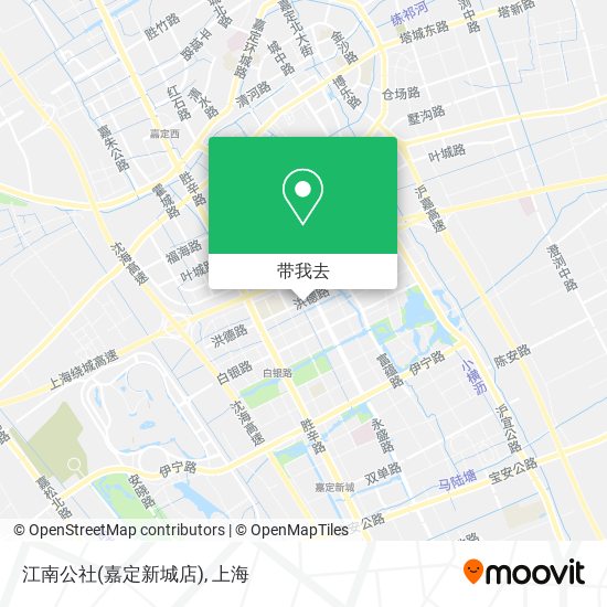 江南公社(嘉定新城店)地图