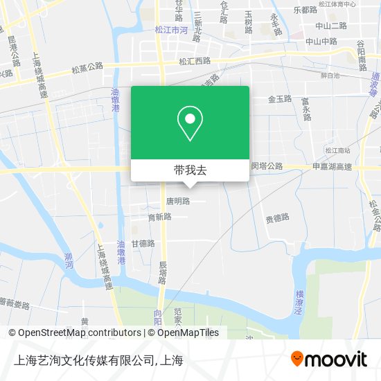 上海艺洵文化传媒有限公司地图