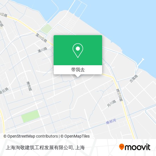 上海洵敬建筑工程发展有限公司地图