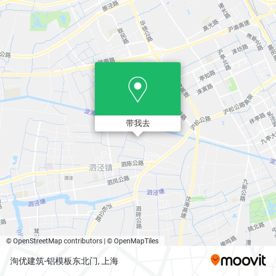 洵优建筑-铝模板东北门地图