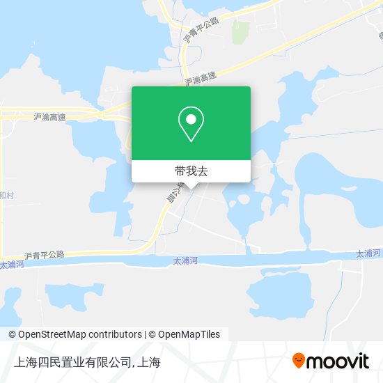 上海四民置业有限公司地图