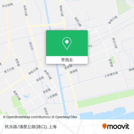 民乐路/浦星公路(路口)地图