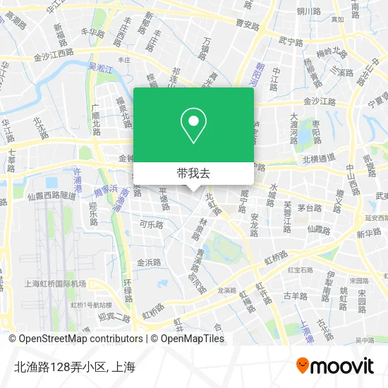 北渔路128弄小区地图
