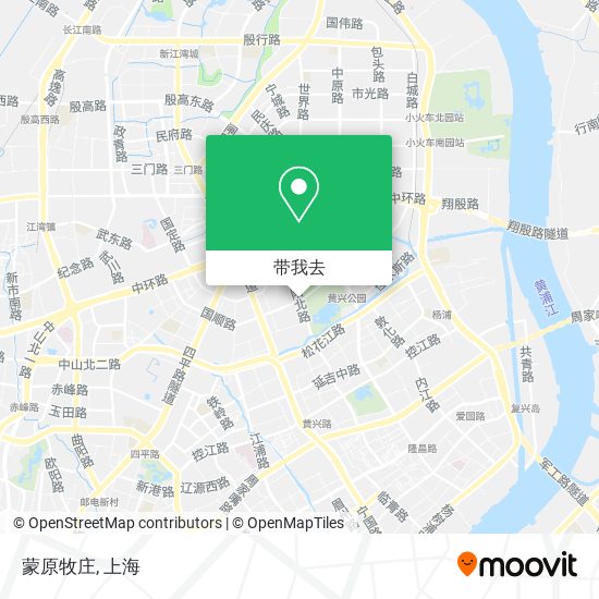 蒙原牧庄地图