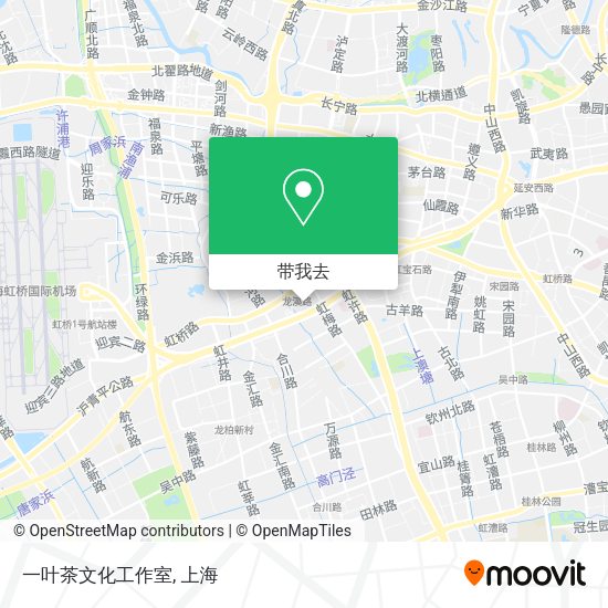 一叶茶文化工作室地图