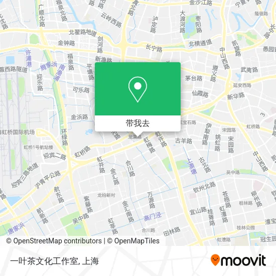 一叶茶文化工作室地图