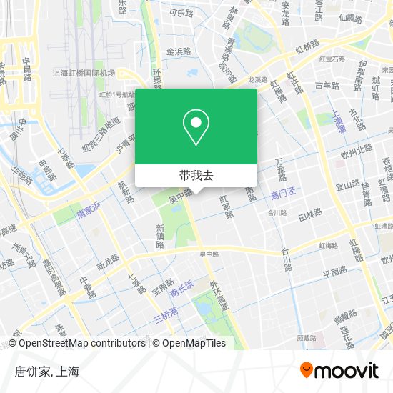 唐饼家地图