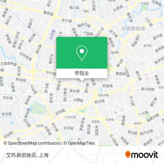 艾尚易佰旅店地图