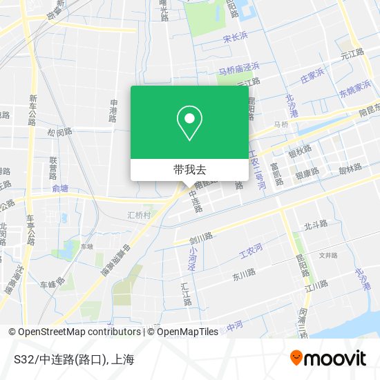 S32/中连路(路口)地图