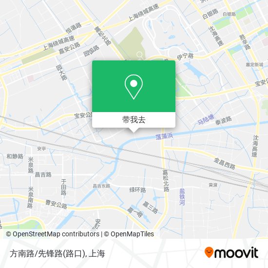 方南路/先锋路(路口)地图