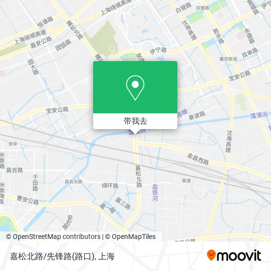 嘉松北路/先锋路(路口)地图