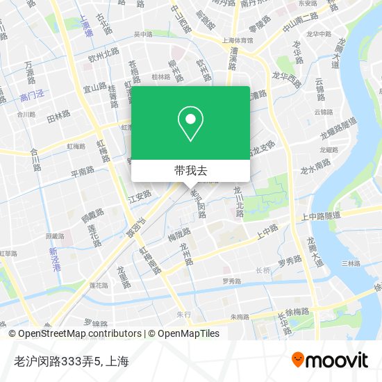 老沪闵路333弄5地图