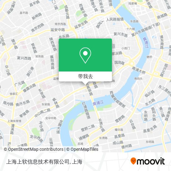 上海上软信息技术有限公司地图