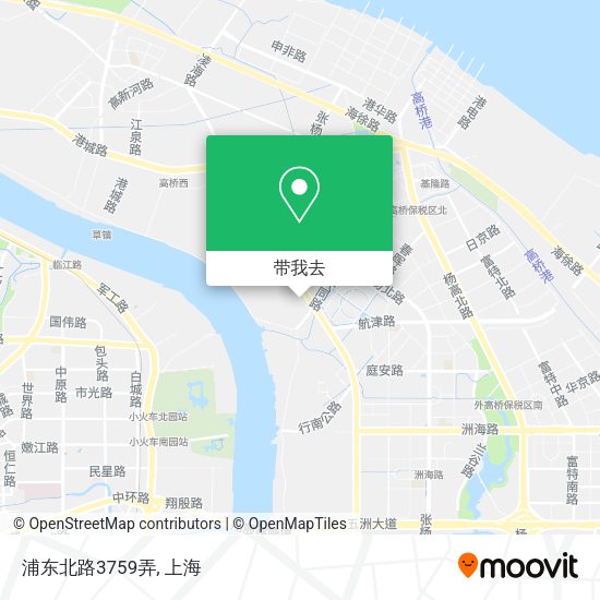 浦东北路3759弄地图