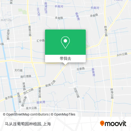 马从连葡萄园种植园地图