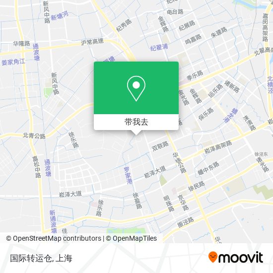 国际转运仓地图